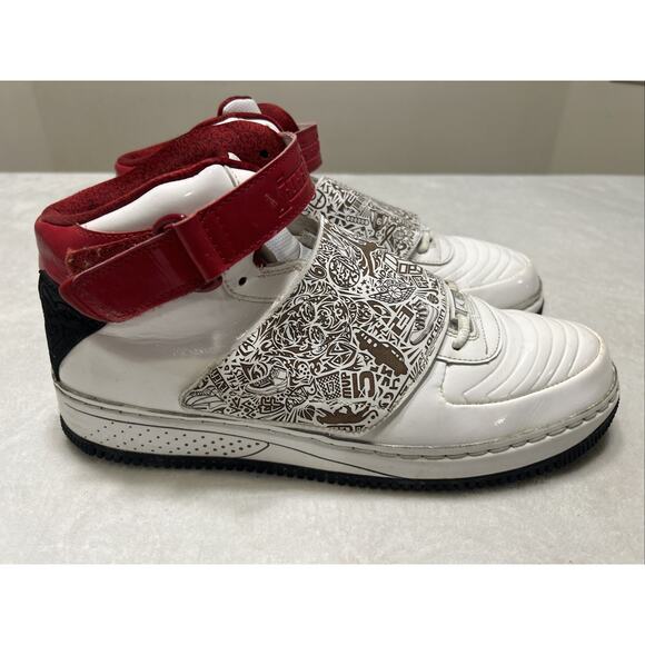 Nike Air Force Jordan Shoes Men’s Size 11.5 Fusion AJF 20 Sneakers Rare 2008 - Picture 1 of 8